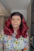 KB129 (Wine wavy)